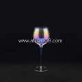 Bubble colorful wine glass set